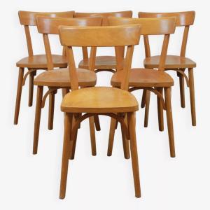 Set Of 6 Bistro Chairs