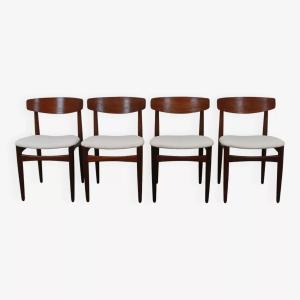 Set Of 4 Scandinavian Chairs