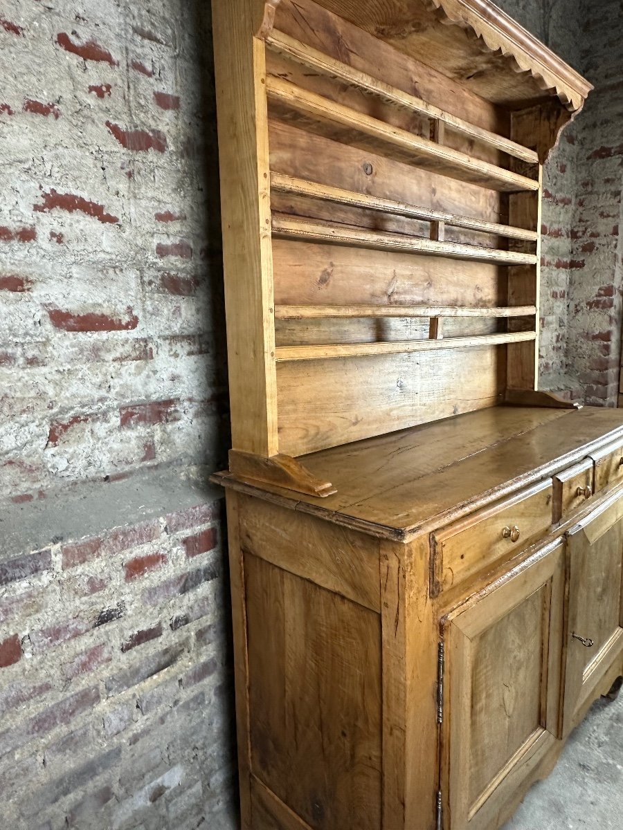 Dresser / Buffet In Blond Walnut Late Eighteenth-photo-1