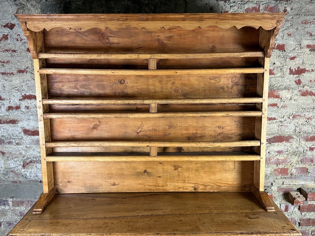 Dresser / Buffet In Blond Walnut Late Eighteenth-photo-7