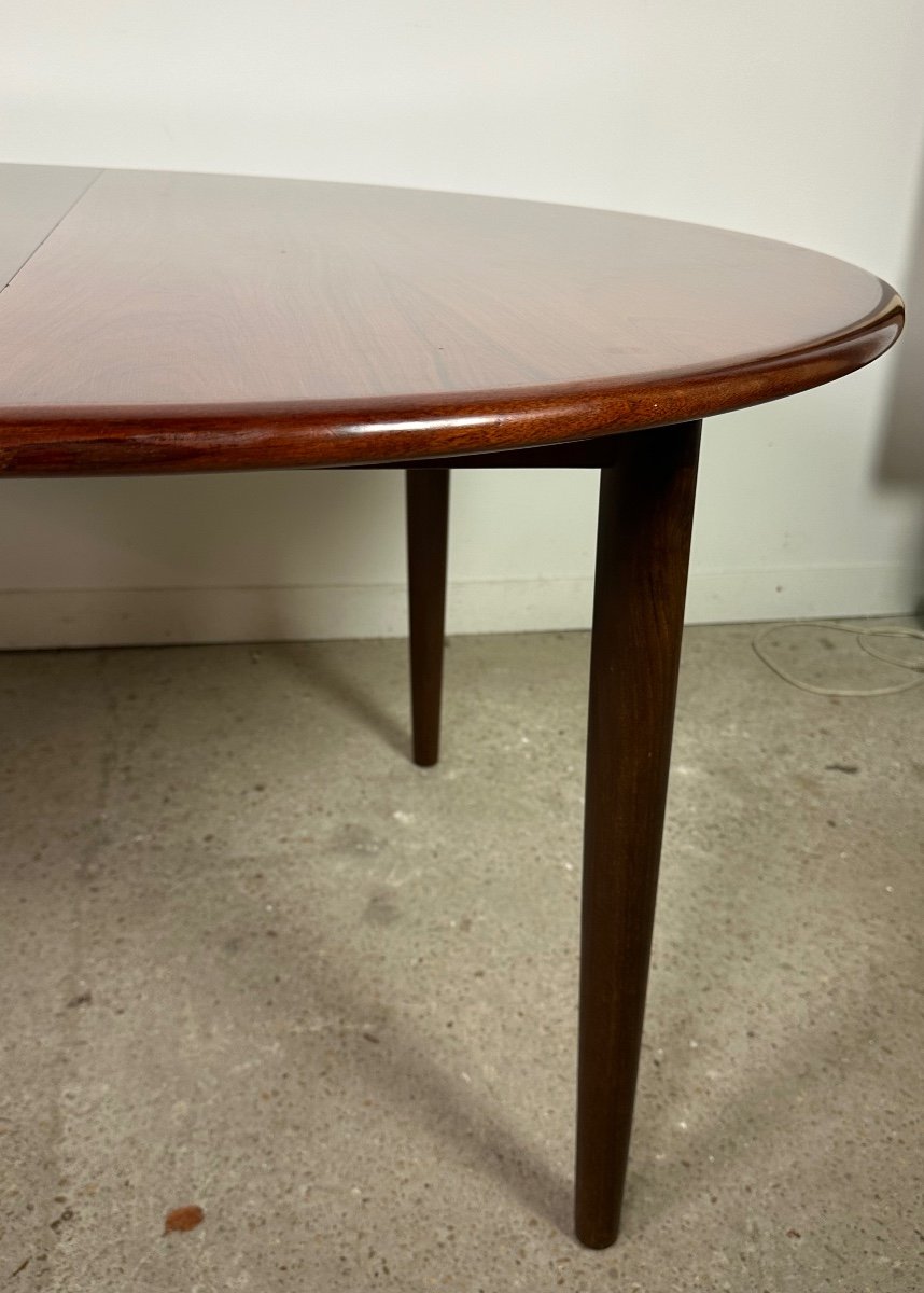 Table Scandinave En Palissandre De Rio De Gudme Möbelfabrik 1960-photo-3