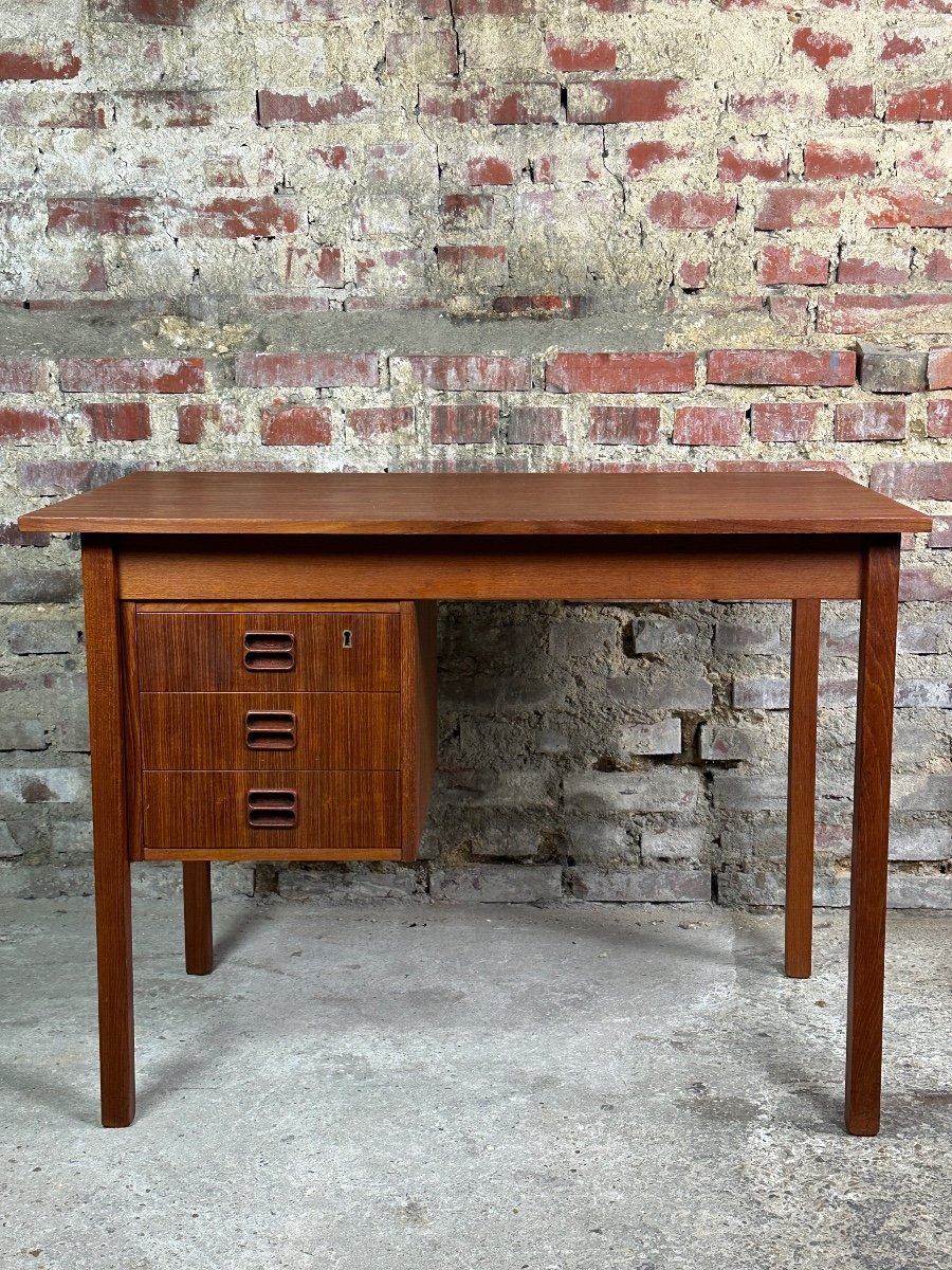 Bureau Scandinave En Teck 1960