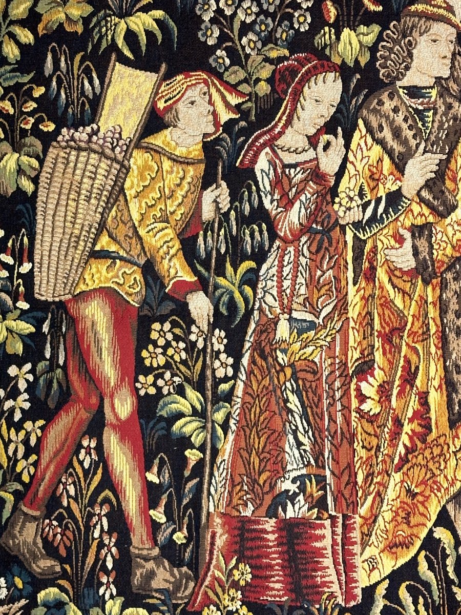 Halluin Tapestry "the Harvest" 1960-photo-4