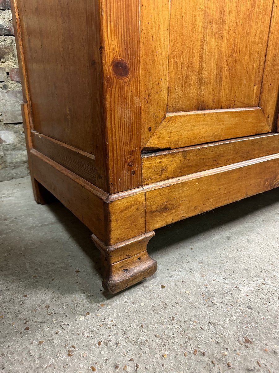 Louis Philippe Period Poplar Sideboard-photo-2