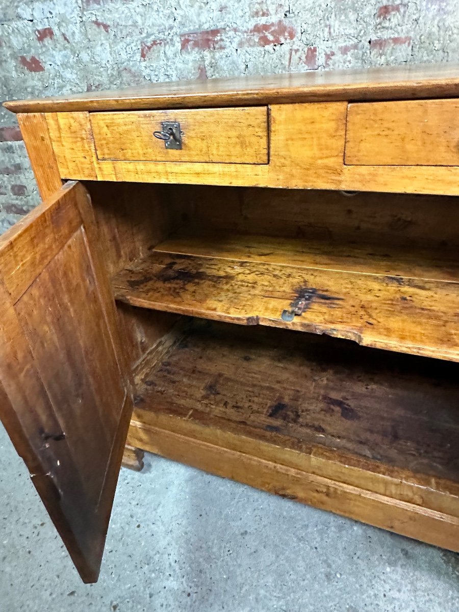 Louis Philippe Period Poplar Sideboard-photo-3