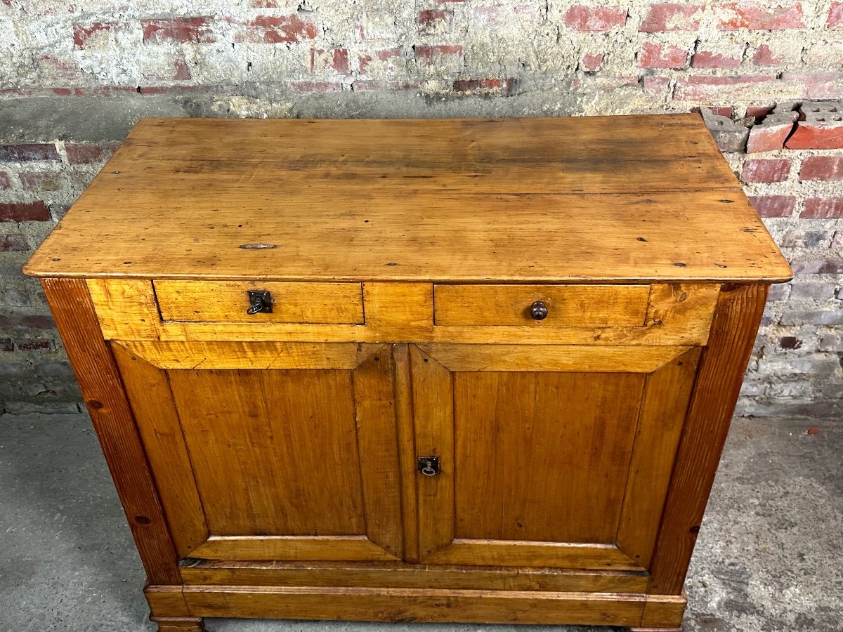 Louis Philippe Period Poplar Sideboard-photo-4