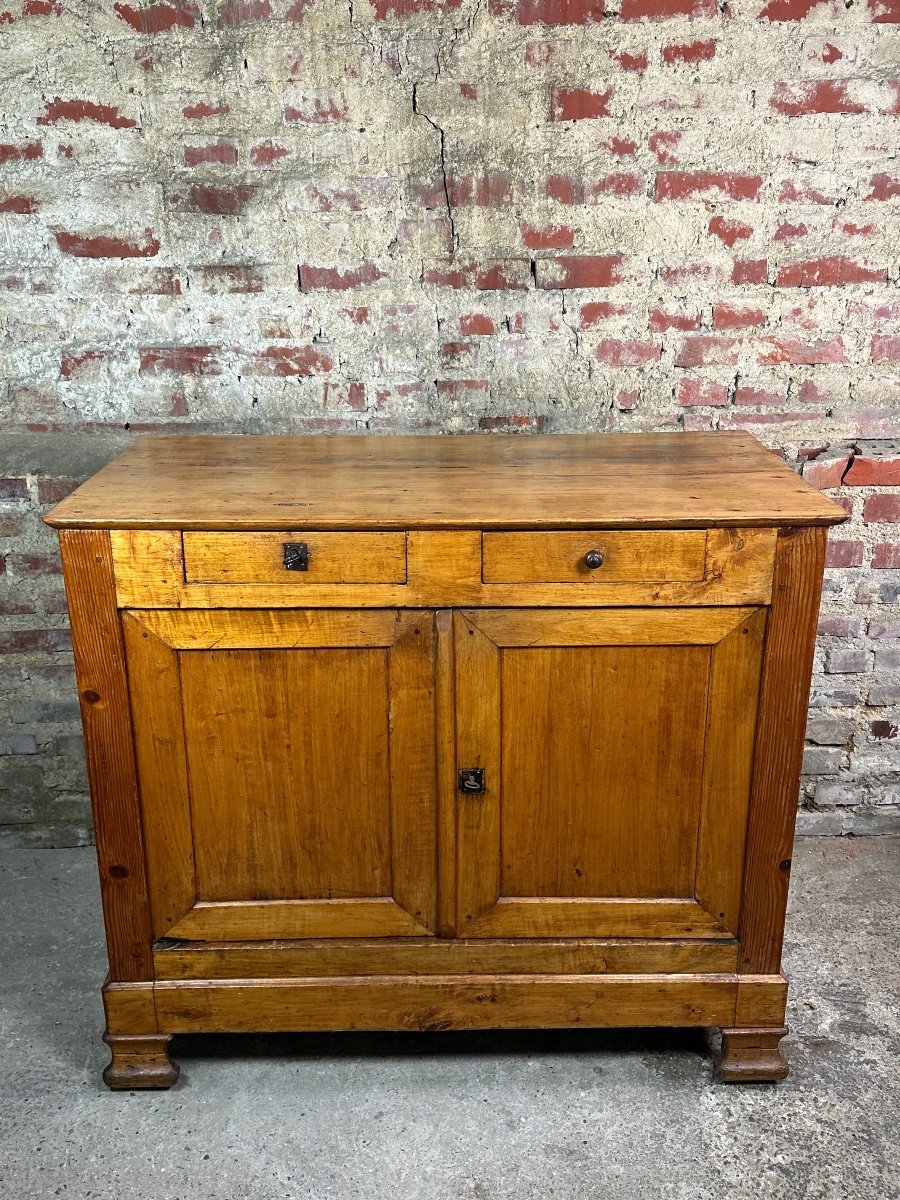 Louis Philippe Period Poplar Sideboard-photo-5