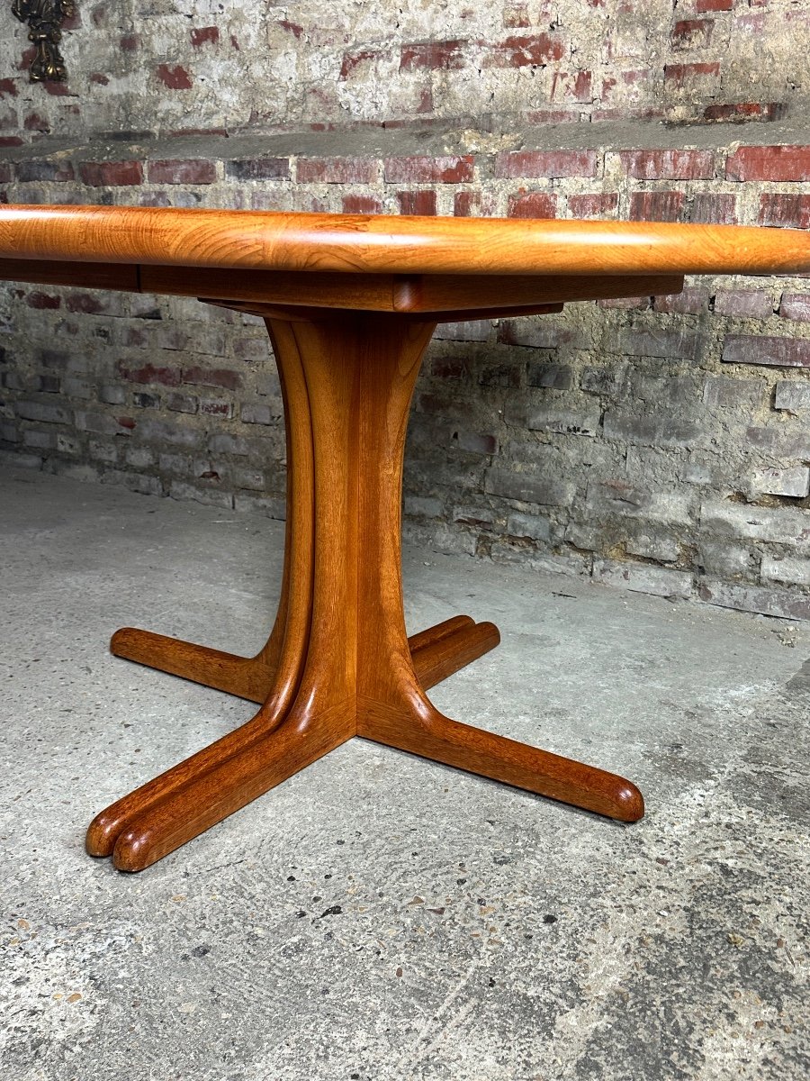 Table Scandinave En Teck De Biesse Jk Par Möbelfabrik 1960-photo-2