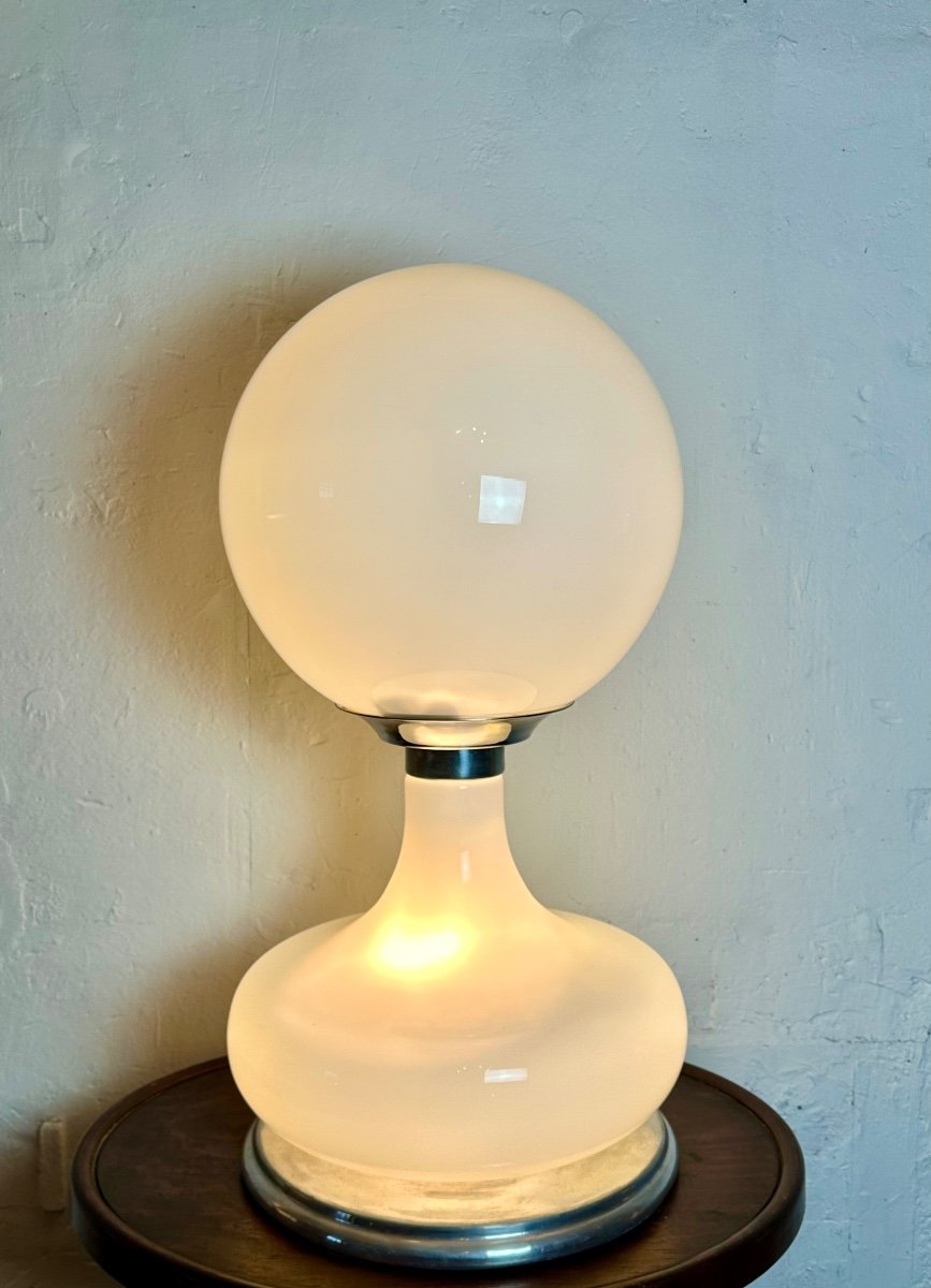 Lampe En Verre Murano Par Carlo Nason éditée Par Mazzega Italie 1970