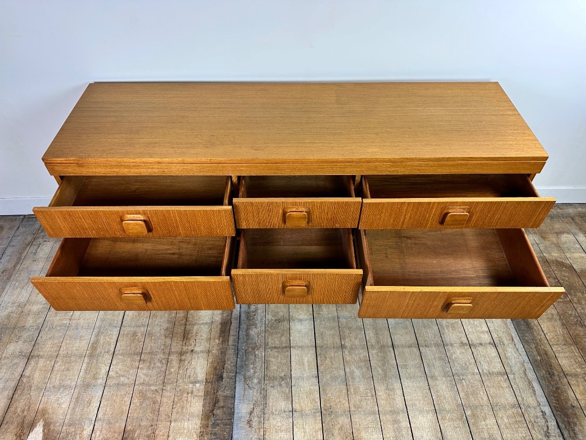 Vintage 1960s English Teak Sideboard-photo-3