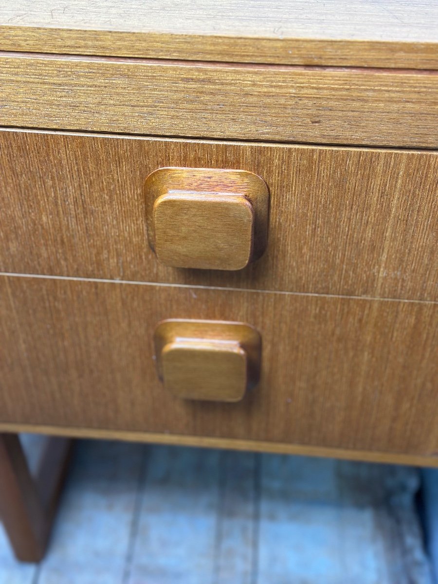 Vintage 1960s English Teak Sideboard-photo-4