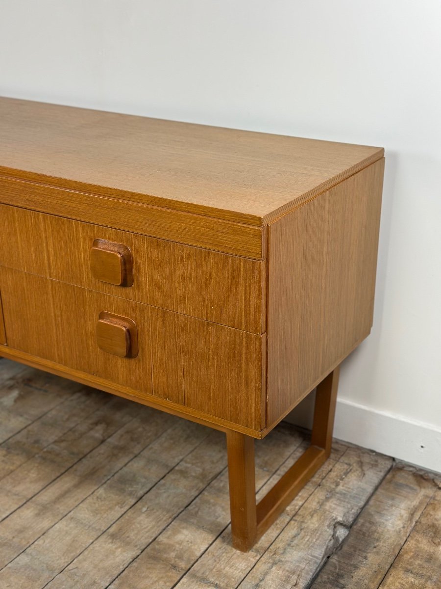 Vintage 1960s English Teak Sideboard-photo-6