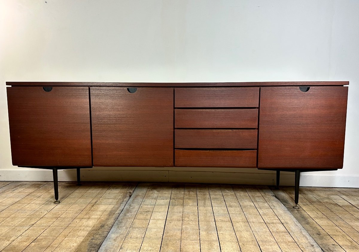 Scandinavian Danish Teak Sideboard Vintage 1970