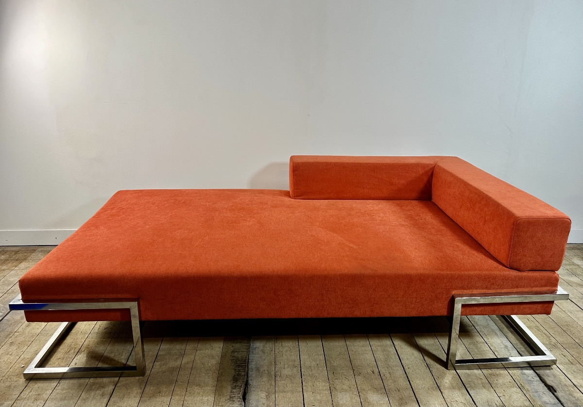 Sofa / Lit De Repos Orizzonte Par Luca Scacchetti Italie 1980 Brocante De La Ferme