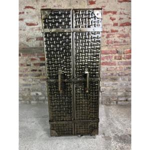 Trunk Bar / Storage Unit In Embossed Steel 1980