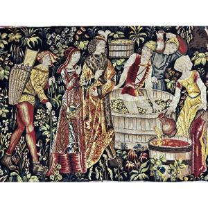 Halluin Tapestry "the Harvest" 1960