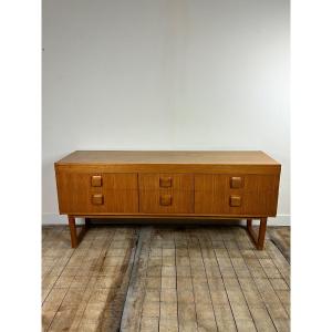 Vintage 1960s English Teak Sideboard