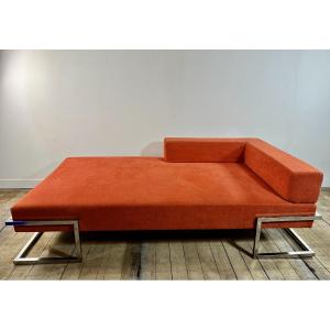 Sofa / Lit De Repos Orizzonte Par Luca Scacchetti Italie 1980 Brocante De La Ferme