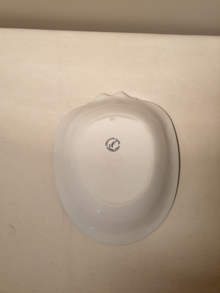 Empty Pocket Or Small Dish In Agostinelli Art Porcelain-photo-5