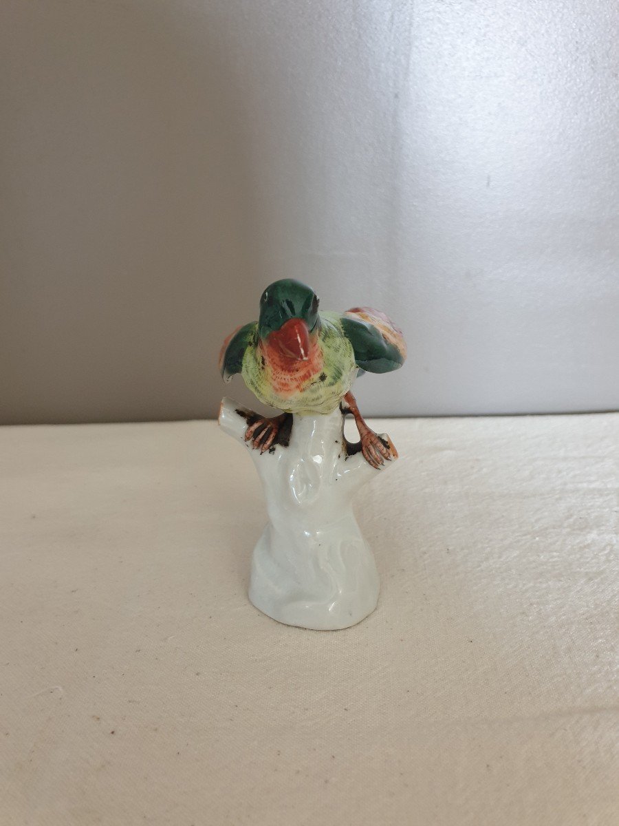 Samson Bird In Porcelain 19th. -photo-5