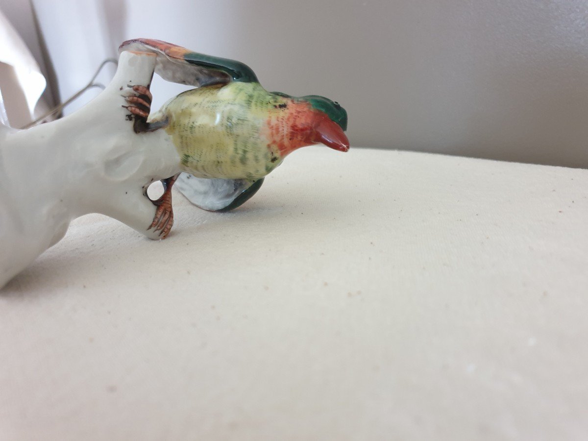 Samson Bird In Porcelain 19th. -photo-7