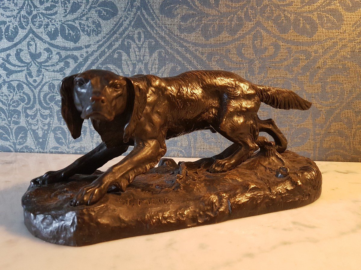 Bronze Dog. Pierre Jules Mene. 