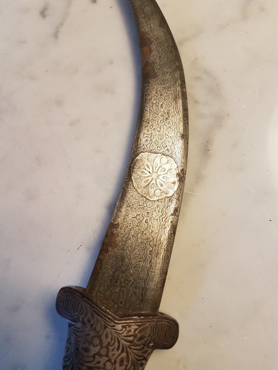 Malaysian Dagger With Elephant Handle. 20th Century. -photo-3