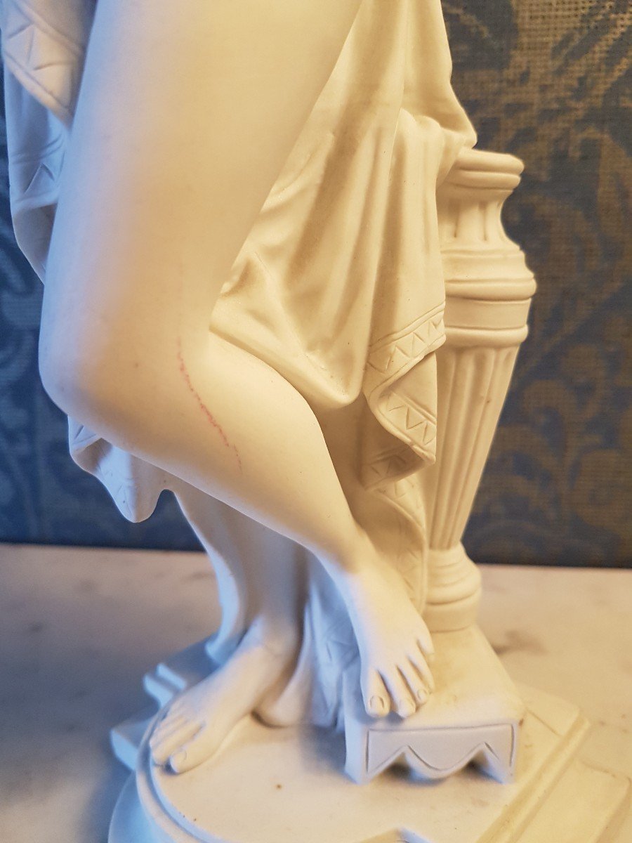 Bisquit Sculpture. Sevres, Early 20th Century. -photo-2