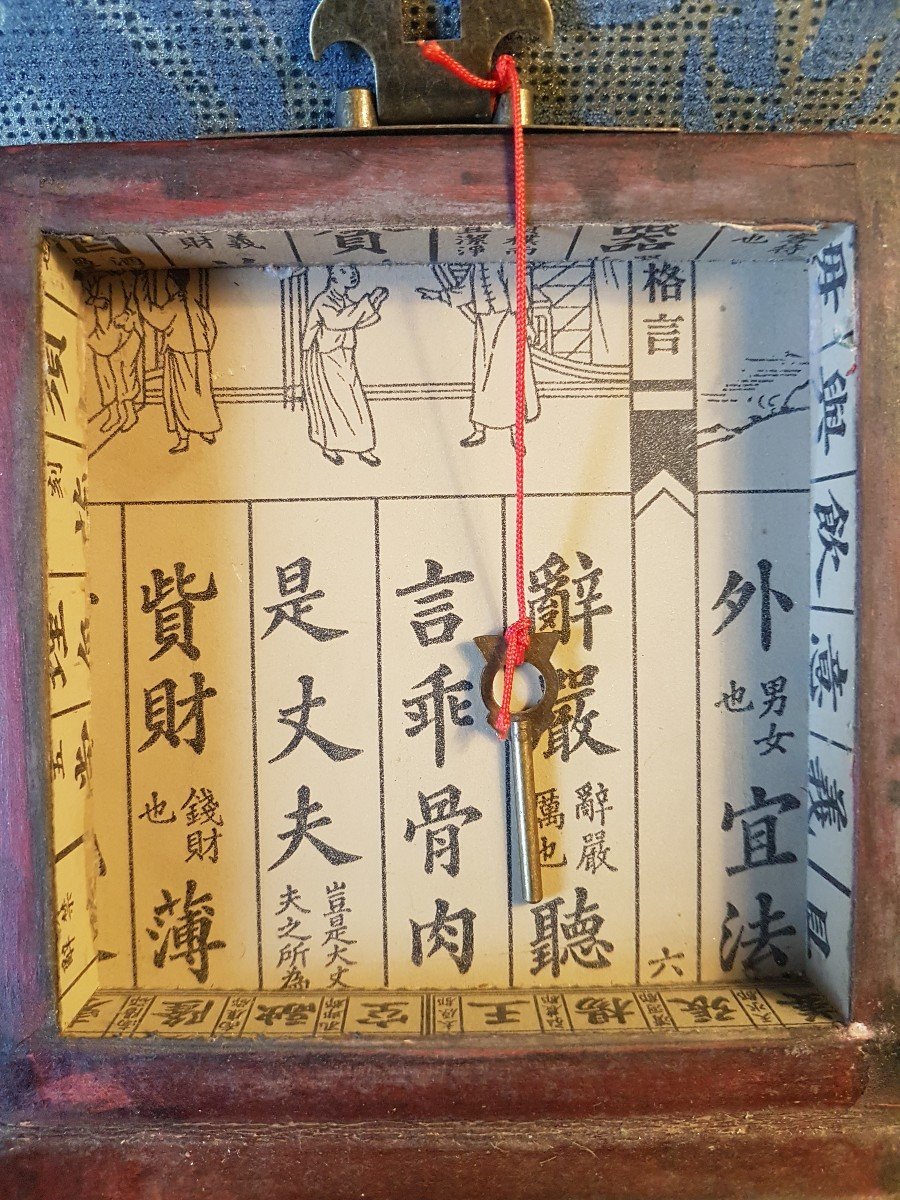 Boit Astrologie Chinois.  20eme Siècle. -photo-4