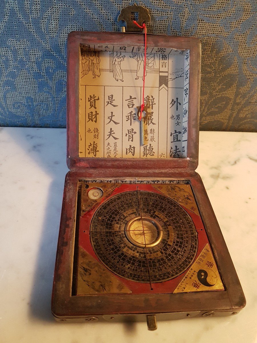 Boit Astrologie Chinois.  20eme Siècle. 