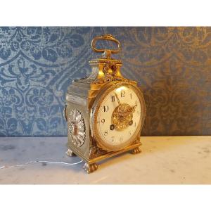 Pendulum In Chiseled And Gilded Bronze. Late 18th Century.