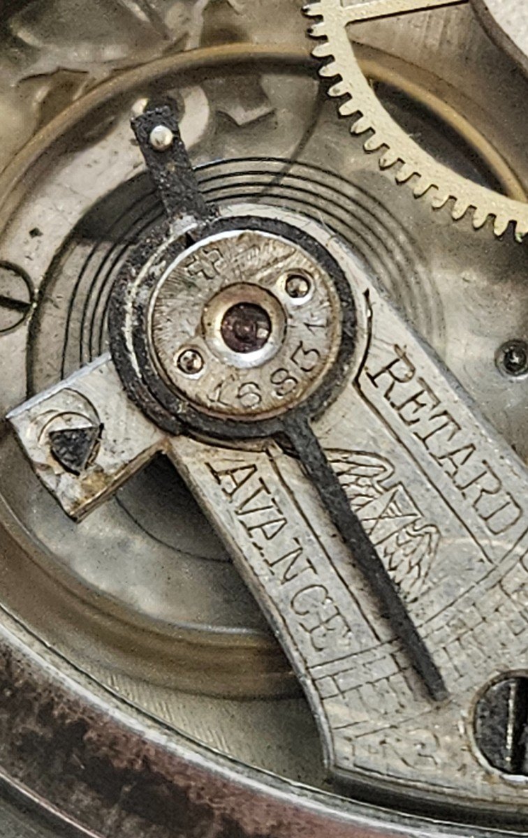 Longines. Silver Pocket Watch, Art Nouveau Model, Circa 1900-photo-5