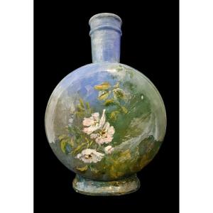 Gien, Dominique Grenet, Slip Vase, Impressionist Decor 