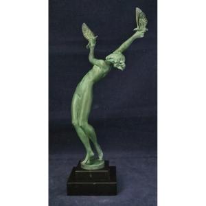 Fayral par Max le Verrier sculpture Art Déco circa 1930