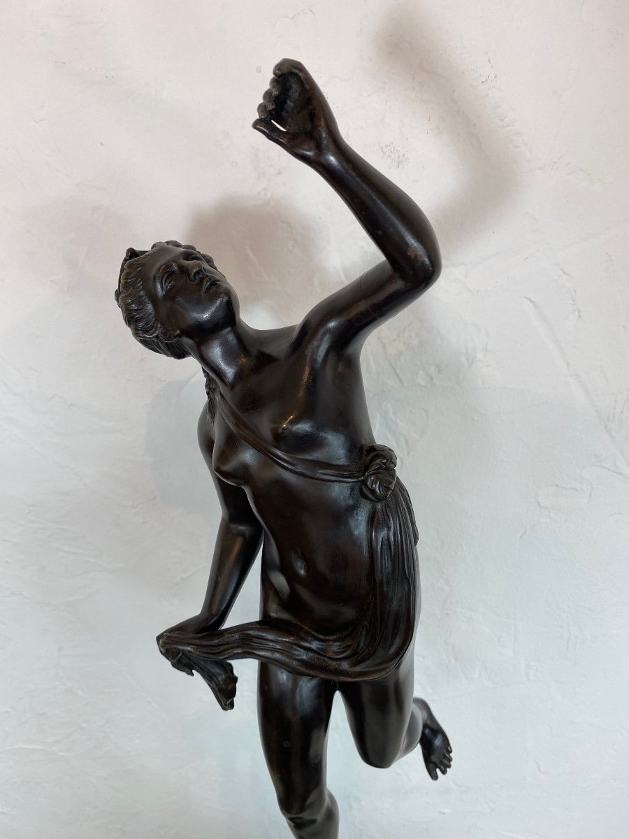 Sculpture Bronze - Fortune - J.bologne - France - XIX ème -photo-3