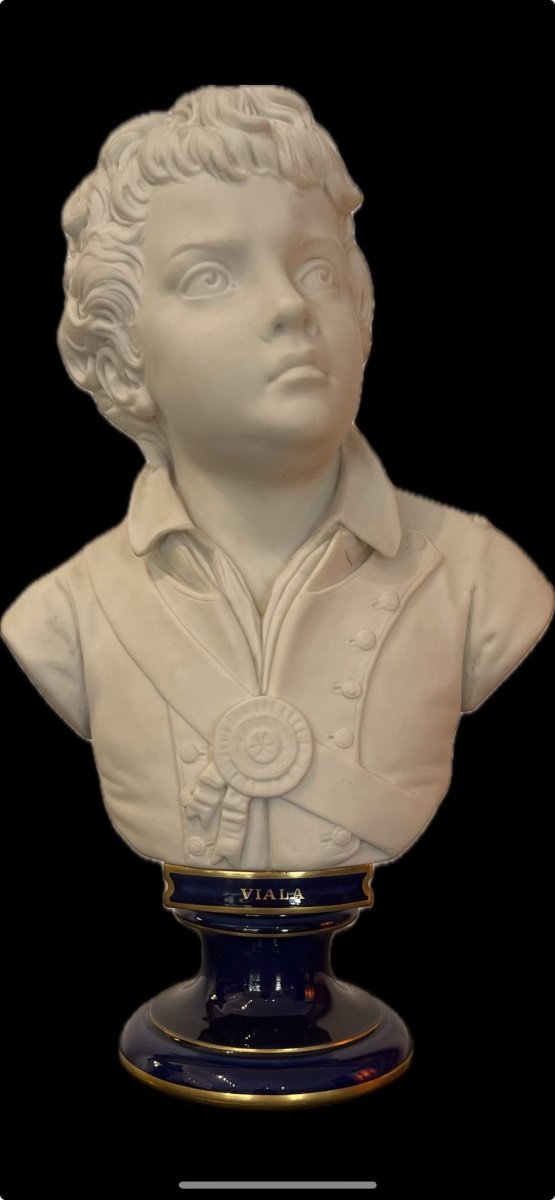 Bust - Sèvres - Joseph Viala - France - 19th Century 