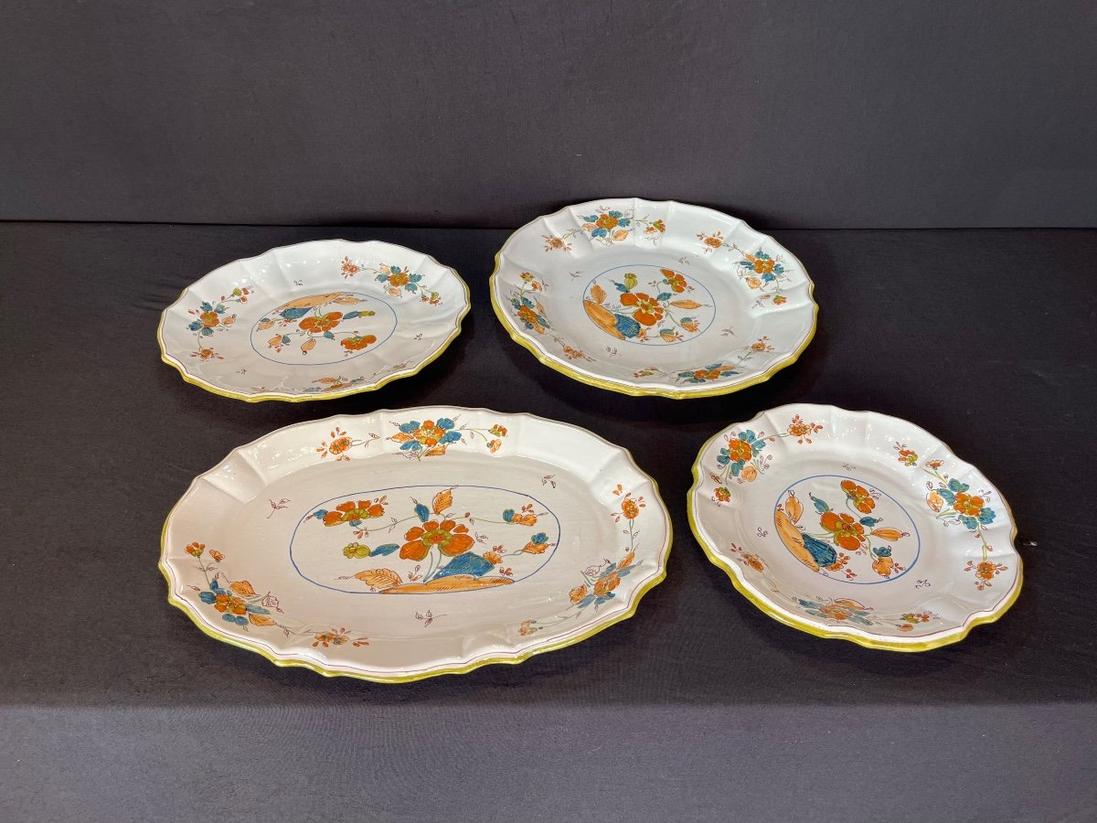 Dinner Service (34pcs) - Earthenware - Dior X Larucci -france - 20th Century -photo-1