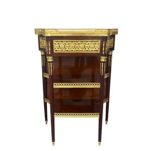 Console - Mahogany And Gilt Bronze - P. Sormani (atb) - France - 19th Century 