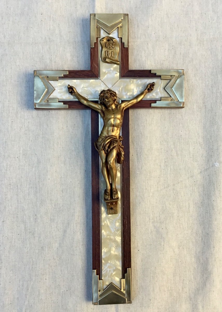 Art Deco Crucifix-photo-3