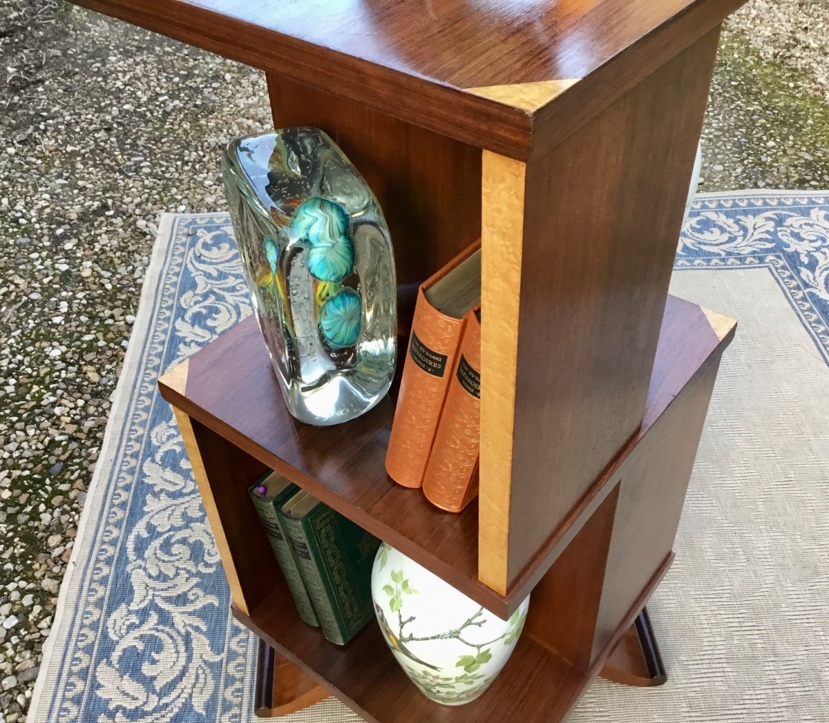 Art Deco Revolving Bookcase-photo-1