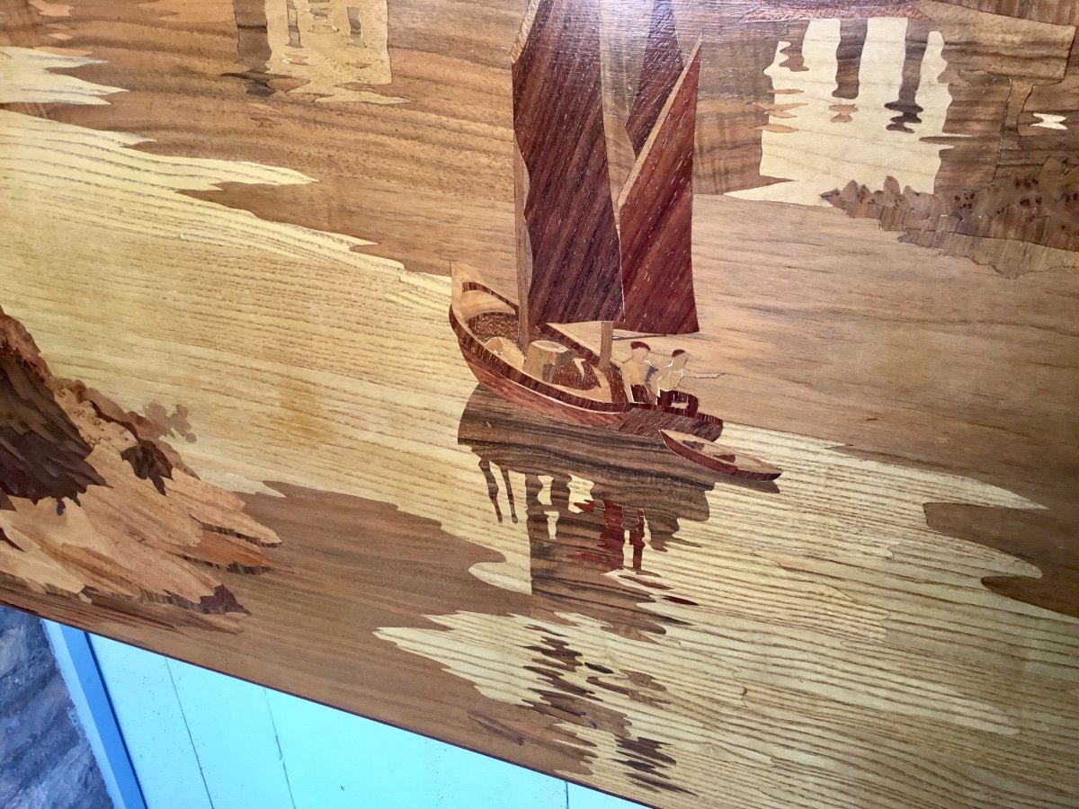 Marquetry Table-photo-3