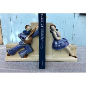 Pair Of Art Deco Bookends