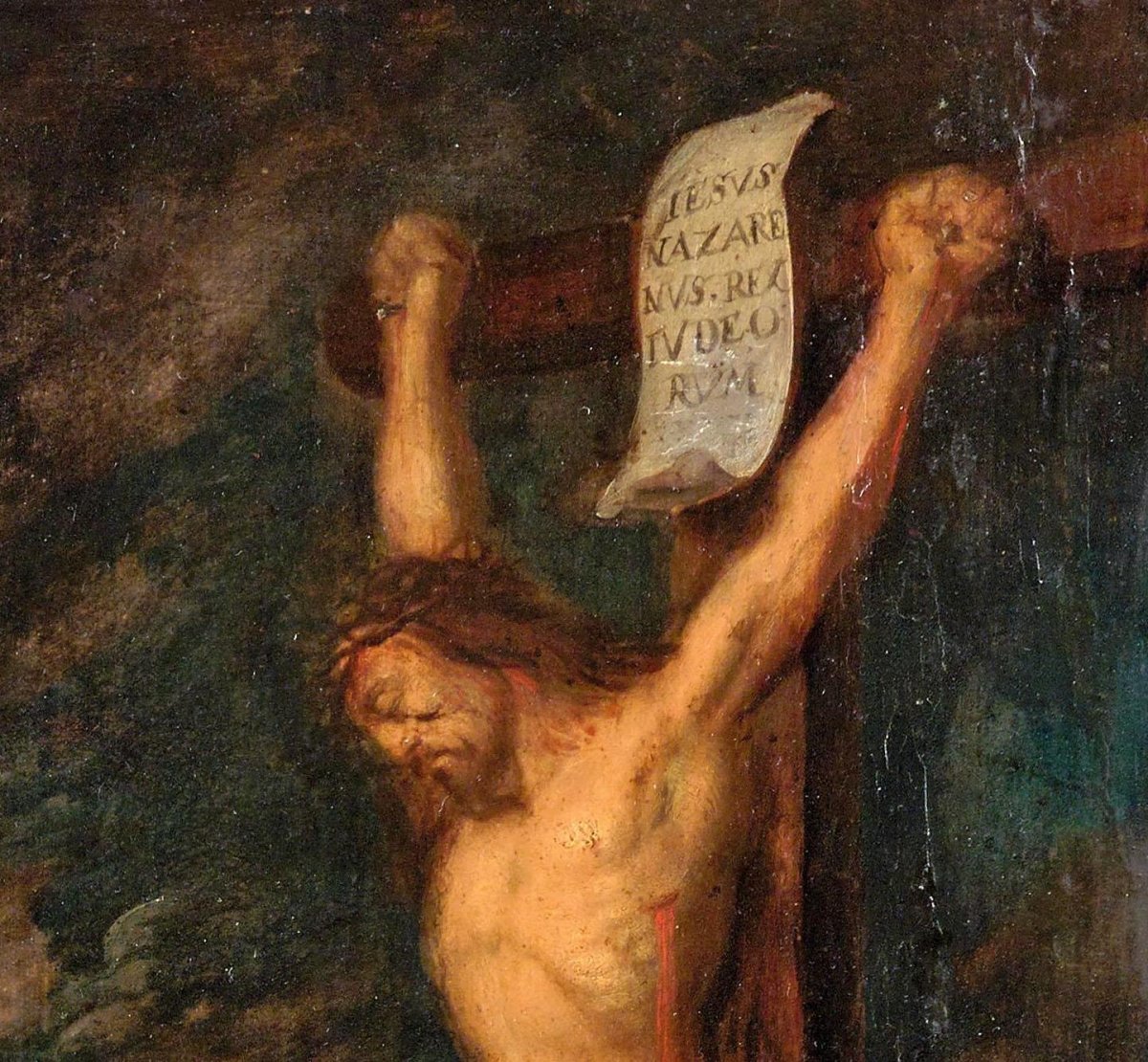 Monogrammiste H. C. (attr.), Le Partage Des Vêtements De Jésus , XVIIe Siècle-photo-3