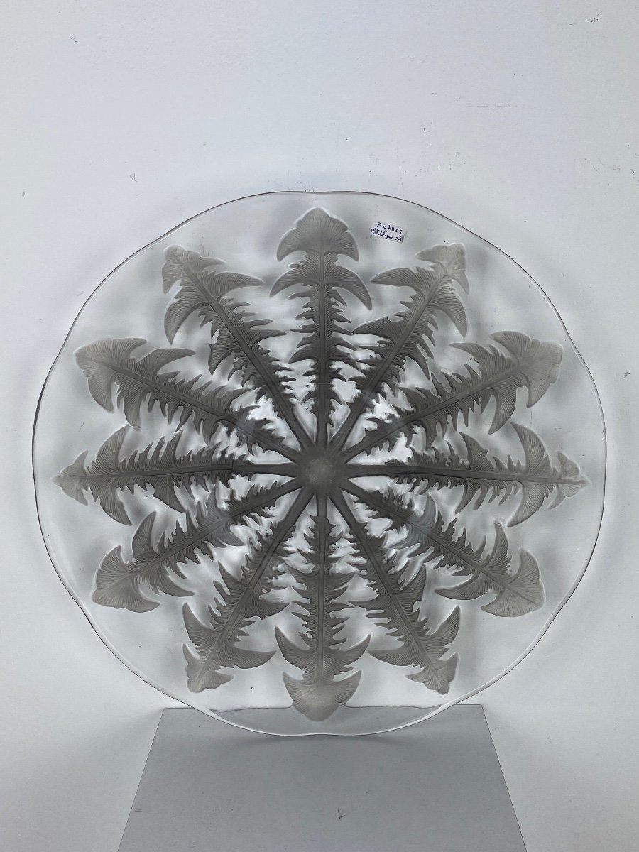 Lalique Crystal Dish.