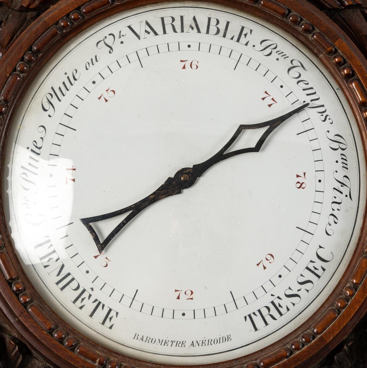 Paire De Cartel Barometre/ Horloge-photo-3