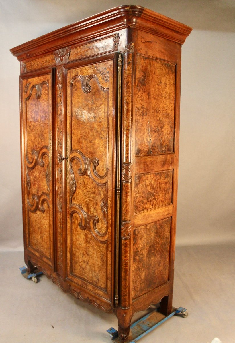 Armoire Bressane De Mariage XIXème-photo-1