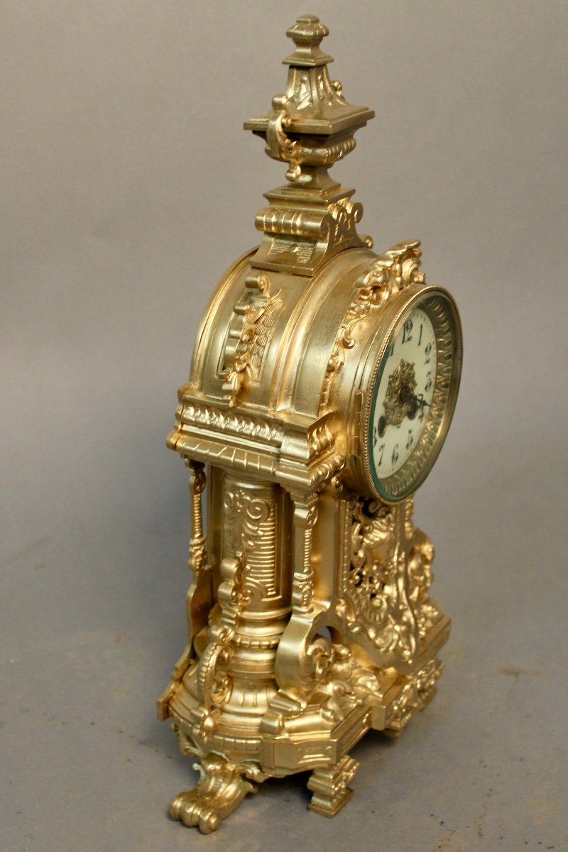 Pendule En Bronze De Style Baroque-photo-2