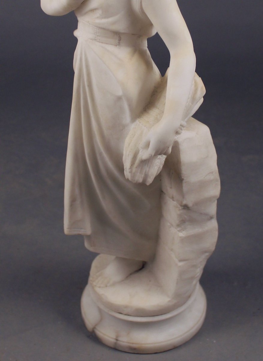 Marble And Alabaster Statue By Pugi-photo-2