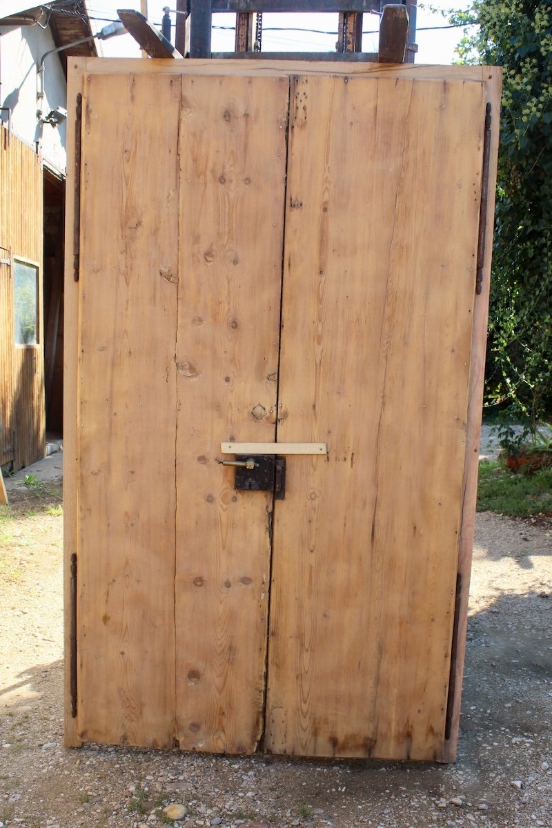 Double Door In Carved Walnut-photo-2