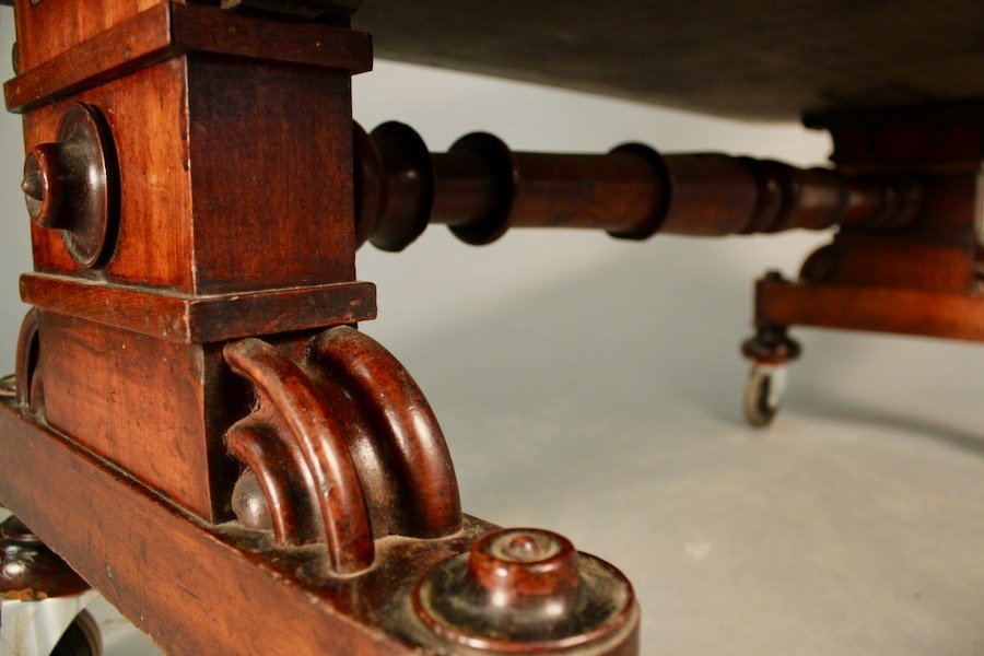 Mahogany Rolling Trolley, Restoration Period-photo-3